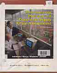 Image of MANUFACTURING PLANNING AND CONTROL FR SUPPLY CHAIN MANAGEMENT