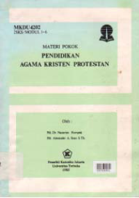 BUKU MATERI POKOK PENDIDIKAN AGAMA KRISTEN, 1-6