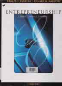 Image of ENTREPRENEURSHIP: Theory, Process and Practice