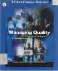 Image of MANAGING QUALITY: An Integrative Approach + CD