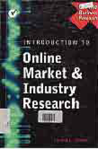 Image of INTRODUCTION TO ONLINE MARKET & INDUSTRY RESEARCH