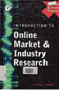 INTRODUCTION TO ONLINE MARKET & INDUSTRY RESEARCH