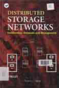 Image of DISTRIBUTED STORAGE NETWORKS : Architecture, Protocols and Management