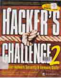 Image of HACKER'S CHALLENGE 2; Test Your Network Security & Forensic Skills