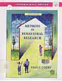 METHODS IN BEHAVIORAL RESEARCH