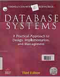 Image of DATABASE SYSTEMS: A Practical Approach to Design, Implementation and Management