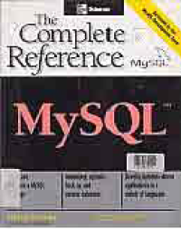 MY SQL; The Complete Reference