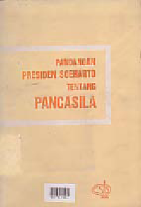 Image of PANDANGAN PRESIDEN SOEHARTO TENTANG PANCASILA