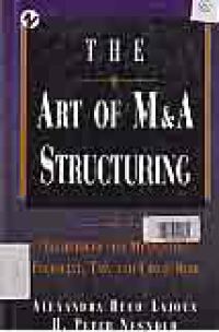 THE ART OF M & A STRUCTURING