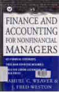 FINANCE AND ACCOUNTING FOR NONFINANCIAL MANAGERS