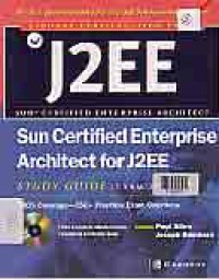 Image of SUN CERTIFIED ENTERPRISE ARCHITECT FOR J2EE : Study Guide + CD