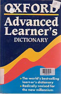 Image of OXFORD ADVANCED LEARNER'S DICTIONARY