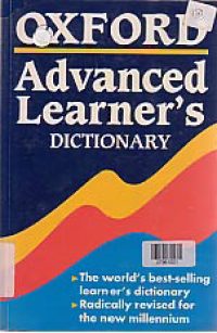 OXFORD ADVANCED LEARNER'S DICTIONARY