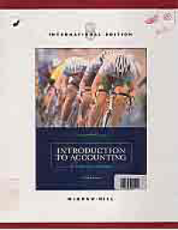 INTRODUCTION TO ACCOUNTING AN INTEGRATED APPROACH