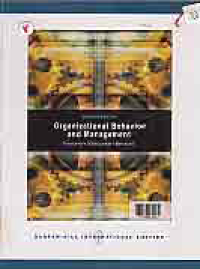 Image of ORGANIZATIONAL BEHAVIOR AND MANAGEMENT