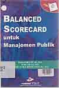 Image of BALANCED SCORECARD UNTUK MANAJEMEN PUBLIK