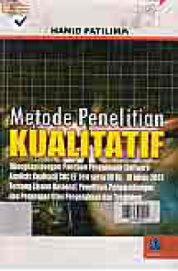 Image of METODE PENELITIAN KUALITATIF