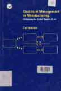 Image of CONSTRAINT MANAGEMENT IN MANUFACTURING: Optimising The Global Supply Chain