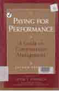 Image of PAYING FOR PERFORMANCE