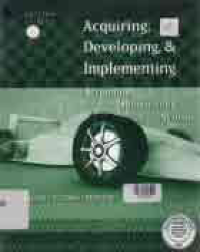 Image of ACQUIRING, DEVELOPING, & IMPLEMENTING : ACCOUNTING INFORMATION SYSTEMS