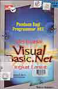 Image of MENGUASAI VISUAL BASIC.NET: Tingkat Lanjut