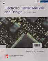 ELECTRONIC CIRCUIT ANALYSIS AND DESIGN