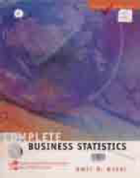 Image of COMPLETE BUSINESS STATISTICS + CD
