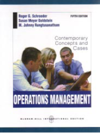 Image of OPERATIONS MANAGEMENT; Contemporary Concepts and Cases