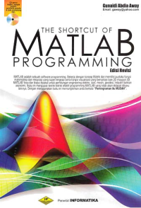 Image of THE SHORTCUT OF MATLAB PROGRAMMING + CD