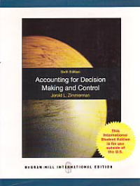 ACCOUNTING FOR DECISION MAKING AND CONTROL