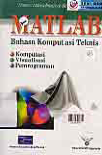 Image of MATLAB : Bahasa Komputasi Teknis