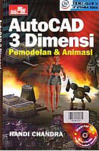 Image of AUTOCAD 3 DIMENSI: Pemodelan dan Animasi