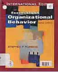 Image of ESSENTIALS OF ORGANIZATIONAL BEHAVIOR