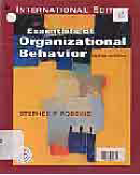 ESSENTIALS OF ORGANIZATIONAL BEHAVIOR