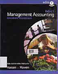 Image of AKUNTANSI MANAJEMEN; Management Accounting (Buku 1)