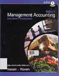 AKUNTANSI MANAJEMEN; Management Accounting (Buku 1)