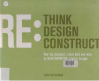 Image of RE : THINK, RE : DESIGN, RE : CONSTRUCT