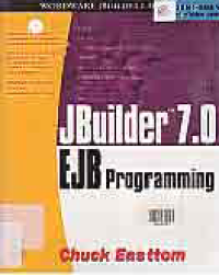 Image of JBUILDER 7.0 EJB PROGRAMMING