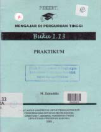 Image of MENGAJAR DI PERGURUAN TINGGI: PRAKTIKUM