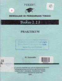 MENGAJAR DI PERGURUAN TINGGI: PRAKTIKUM