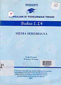 MENGAJAR DI PERGURUAN TINGGI: MEDIA SEDERHANA