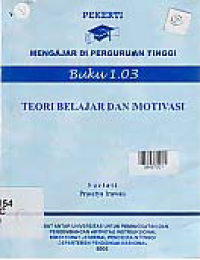 Image of TEORI BELAJAR DAN MOTIVASI BUKU 1.03
