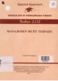 Image of MANAJEMEN MUTU TERPADU BUKU 2.02