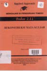 Image of REKONSTRUKSI MATA KULIAH