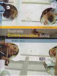 Image of BUSINESS COMMUNICATION TODAY