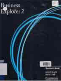 BUSINESS EXPLORER 2: Teacher's Book