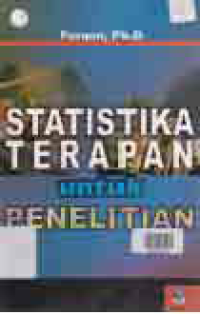 Image of STATISTIKA TERAPAN UNTUK PENELITIAN