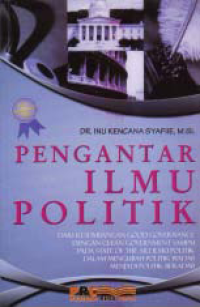 Image of PENGANTAR ILMU POLITIK