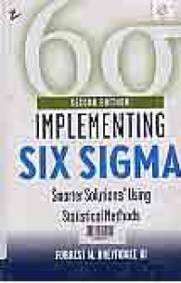 IMPLEMENTING SIX SIGMA