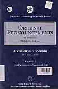 ORIGINAL PRONOUNCEMENTS OF ACCOUNTING STANDARDS AS OF JUNE 1, 2005: FASB STATEMENTS OF STANDARDS 1-120